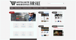 Desktop Screenshot of affiliatewebsitesforsale.org